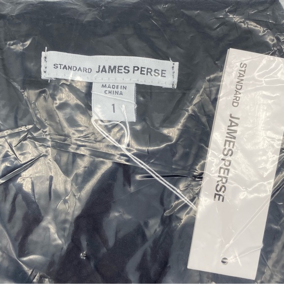 NWT Standard James Perse Men's Cotton Western Button Down Shirt - Picture 10 of 15